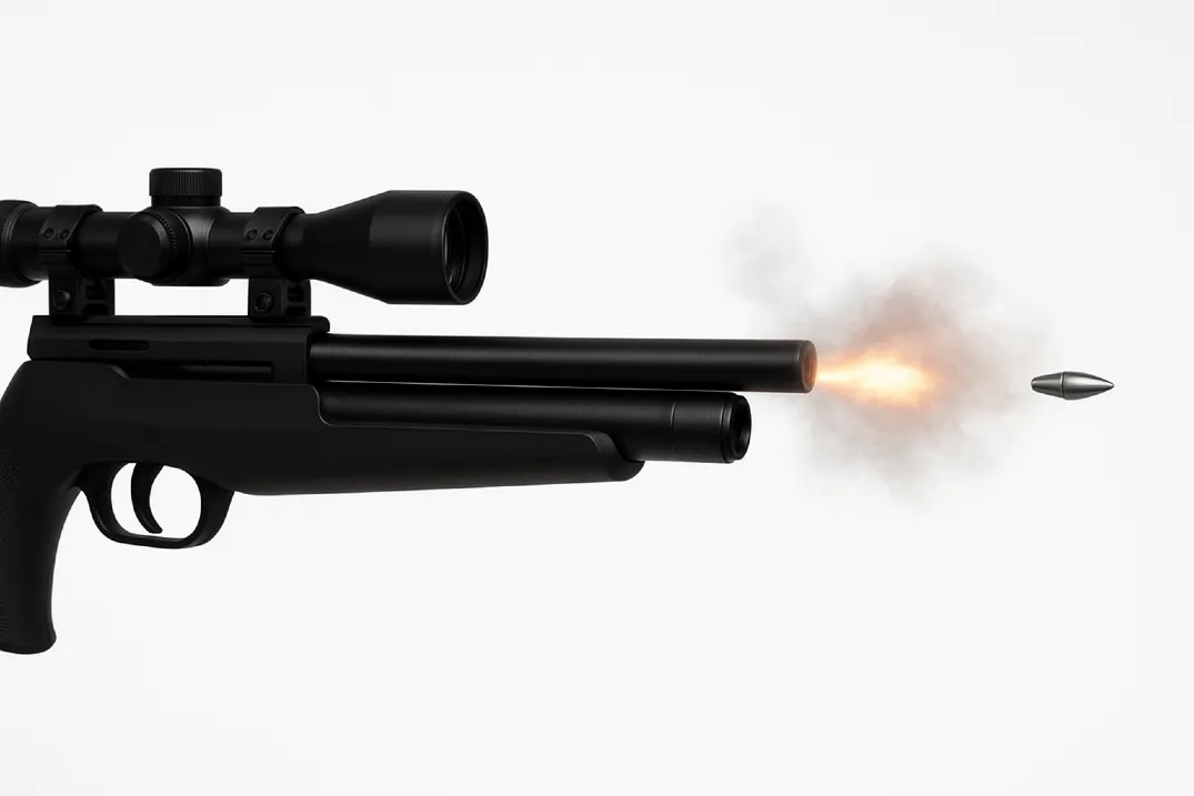 Gunshot stuck